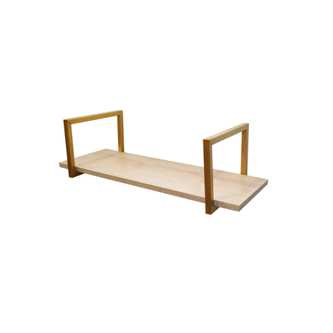 Nicho SIMPLES metalon 70X20 AMAD CLARIN/DOURADO  METALICO 01