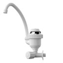 Ver imagem 3 de Torneira Elétrica Bica Alta Parede Sintex 220v/4400w Branca