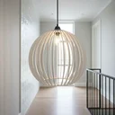 Ver imagem 2 de Lustre Pendente para Sala Pé Direito Duplo Quatro Ball P7 - Branco