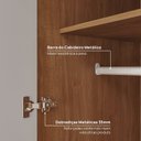 Ver imagem 7 de Guarda-roupa Modular Canto Linear Arani CabeCasa MadeiraOriginals