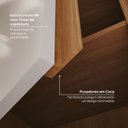 Ver imagem 6 de Guarda-roupa Modular Canto Linear Arani CabeCasa MadeiraOriginals