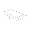 Ver imagem 2 de Colchão Solteiro Ortobom Molas Nanolastic Light Nanolastic 25cmx88cmx188cm