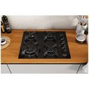 Ver imagem 1 de Cooktop 4 Bocas Mesa de Vidro e Tripla Chama Itaplus