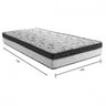 Colchão Solteiro Ortobom 24x88x188cm com Mola Physical Super Pocket  - 2