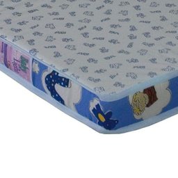 Colchão Berço Ortobom D18 Baby 10x 130x 60 cm Azul - 2 Colchão Berço Ortobom D18 Baby 10x 130x 60 cm Azul - 2