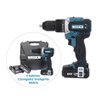 Parafusadeira Furadeira 18v Impacto Brushless Ws2319k2 Wesco - 1