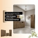 Ver mais imagens de Conjunto Guarda Roupa 6 Portas com Cômoda e Multiuso - Edecasamoveis
