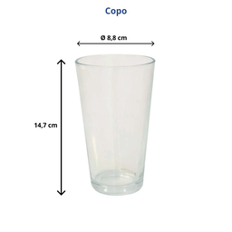 Conjunto para Caipirinha 5 Peças Bambu Copo Faca Colher Pilão e Tábua - 5