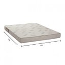 Ver imagem 2 de Colchão Casal Ortobom D23 Light 12x 188x 138 cm Branco/Cinza