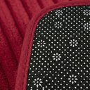 Ver imagem 5 de Jogo de Banheiro Antiderrapante Jardim 3 Pçs - Vermelho