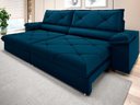 Ver imagem 1 de Sofá com Carregador Usb e Molas no Assento Retrátil Reclinável Nice 2,10m Velosuede - Netsofas