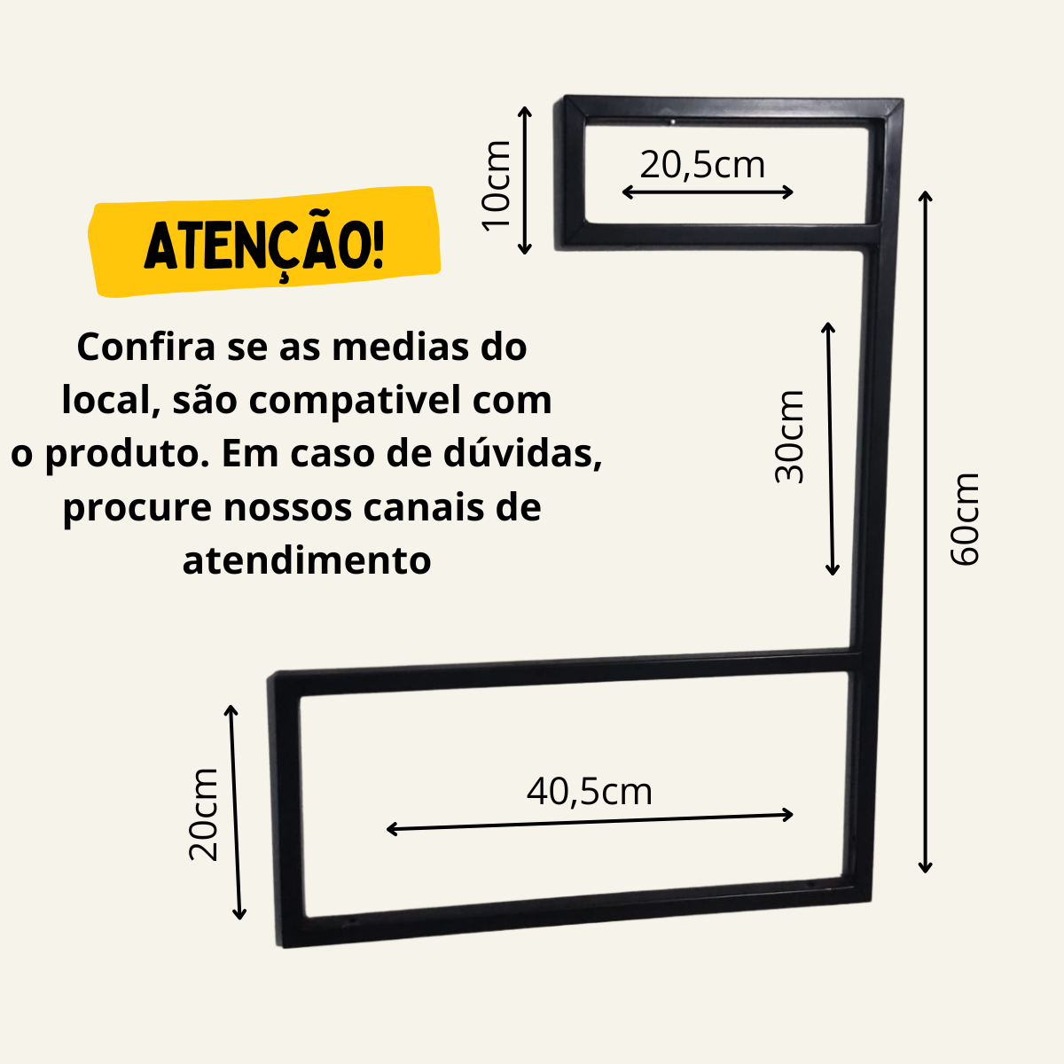 Suporte Microondas Forno Porta Temperos Parede Preto Otimização Espaço Cozinha Design Sofisticado Al - 4