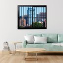 Ver imagem 4 de Janela Vitro 2 Folhas com Grade de Correr Alum. Preto Linha Veneza 100x120