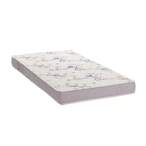 Colchão Solteiro Ortobom Espuma D20 Physical 12CMX88CMX188CM Branco/Roxo