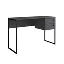 Ver imagem 2 de Mesa Escrivaninha Industrial Office 120cm com 2 Gavetas P1012 Grafite