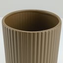 Ver imagem 2 de Cachepô Vaso Decorativo Home&Co Cerâmica 18x14x14cm Marrom