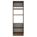 Ver imagem 7 de Torre Quente Armário de Cozinha 70 cm 3 Portas Rustic/Branco Agata Madesa