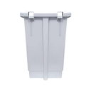 Ver imagem 4 de Lixeira Plástica Retangular com Pedal 15 Litros