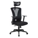 Ver imagem 1 de Cadeira de Escritório Presidente em Tela Giratória Blm-0243