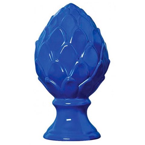 Pinha Decorativa Encanto Elegance em Cerâmica - Azul Royal