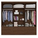 Ver imagem 4 de Guarda-roupa Casal 6 Portas 6 Gavetas Maximus Plus