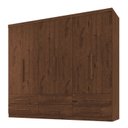 Ver imagem 2 de Guarda Roupa Casal Maximus Plus 6 Portas de Bater 6 Gavetas Marrom/Jacarandá