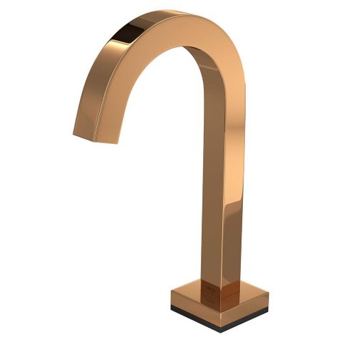 Torneira de Mesa Lavatório Touchless Bica Baixa Tube 1/2" Red Gold - 1785.gl.tub.rd.sns