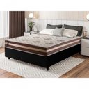 Ver imagem 1 de Cama Box Espuma Chicago Casal 138x188 Preto King House