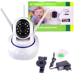 Camera Ip Wifi Robozinho Baba Eletronica Com Audio H - 2