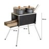 Fogão A Lenha 02 Bocas E Churrasqueira 56 Cm Altura Portátil - 3