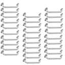Ver imagem 4 de Alça de Apoio Inox Barra 50cm Kit 30 Unidades Acessibilidade Cadeirante Banheiro Idoso Box Suporte C