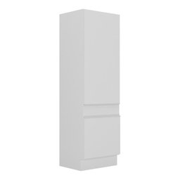 Paneleiro 2 Portas 62cm com Rodapé Veneza Multimóveis V2119 Branco - 2 Paneleiro 2 Portas 62cm com Rodapé Veneza Multimóveis V2119 Branco - 2