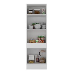 Paneleiro 2 Portas 62cm com Rodapé Veneza Multimóveis V2119 Branco - 4 Paneleiro 2 Portas 62cm com Rodapé Veneza Multimóveis V2119 Branco - 4