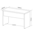 Ver imagem 7 de Conjunto Escritório Home: Escrivaninha 6095 + Armário 6094