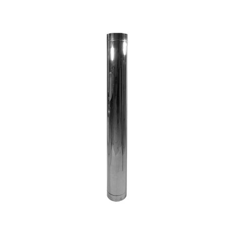 Cano Chaminé Inox 115mm X 1,00m