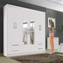 Ver imagem 5 de Guarda-Roupa Casal 4 Espelhos 6 Portas Recife Leifer