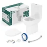 Kit Vaso Sanitário com Caixa Acoplada e Assento Polipropileno Soft Close Smart Celite - 10