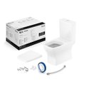 Ver imagem 1 de Kit de Bacia com Caixa Assento PP com Queda Amortecida e Complementos de Instalação Boss Roca I Incepa