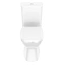 Ver imagem 5 de Kit Vaso Sanitário com Caixa Acoplada e Assento Queda Amortecida Debba Classic Roca Branco