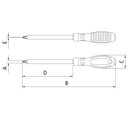 Ver imagem 3 de Chave de Fenda Isolada Iec 60900 Ponta Cruzada 6x100 Mm (1/4x4") Tramontina Pro Tramontina