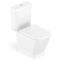 Ver imagem 1 de Kit Vaso Sanitário com Caixa Acoplada e Assento Soft Close Gap Roca Branco/Brilhante