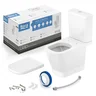 Kit Vaso Sanitário com Caixa Acoplada e Assento Soft Close Gap Roca - 3