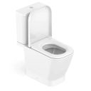Ver imagem 3 de Kit Vaso Sanitário com Caixa Acoplada e Assento Soft Close Gap Roca Branco/Brilhante