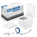 Ver imagem 2 de Kit Vaso Sanitário com Caixa Acoplada e Assento Soft Close Gap Roca