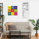 Ver imagem 3 de Fuscas Pop Art- Módulo Decorativo com 9 Peças
