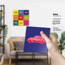 Ver imagem 4 de Fuscas Pop Art- Módulo Decorativo com 9 Peças