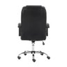 Cadeira Presidente Dark com Relax Ergonômica Tronus Escritório Base Cromada Rodizio Pu Anti Risco - 8