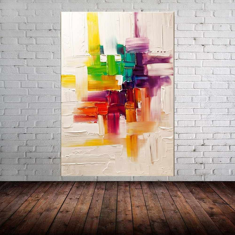 Quadro Pintura Tela Abstrato Moderno 2016: 130cm (A) x 90cm (L)