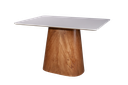 Ver imagem 1 de Mesa de Jantar Retangular Maya 140 Cm Base Mdf Laminado Off White