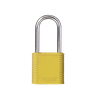 Cadeado Pado Abs Bloqueio 42mm Haste de Aço - Amarelo - 1